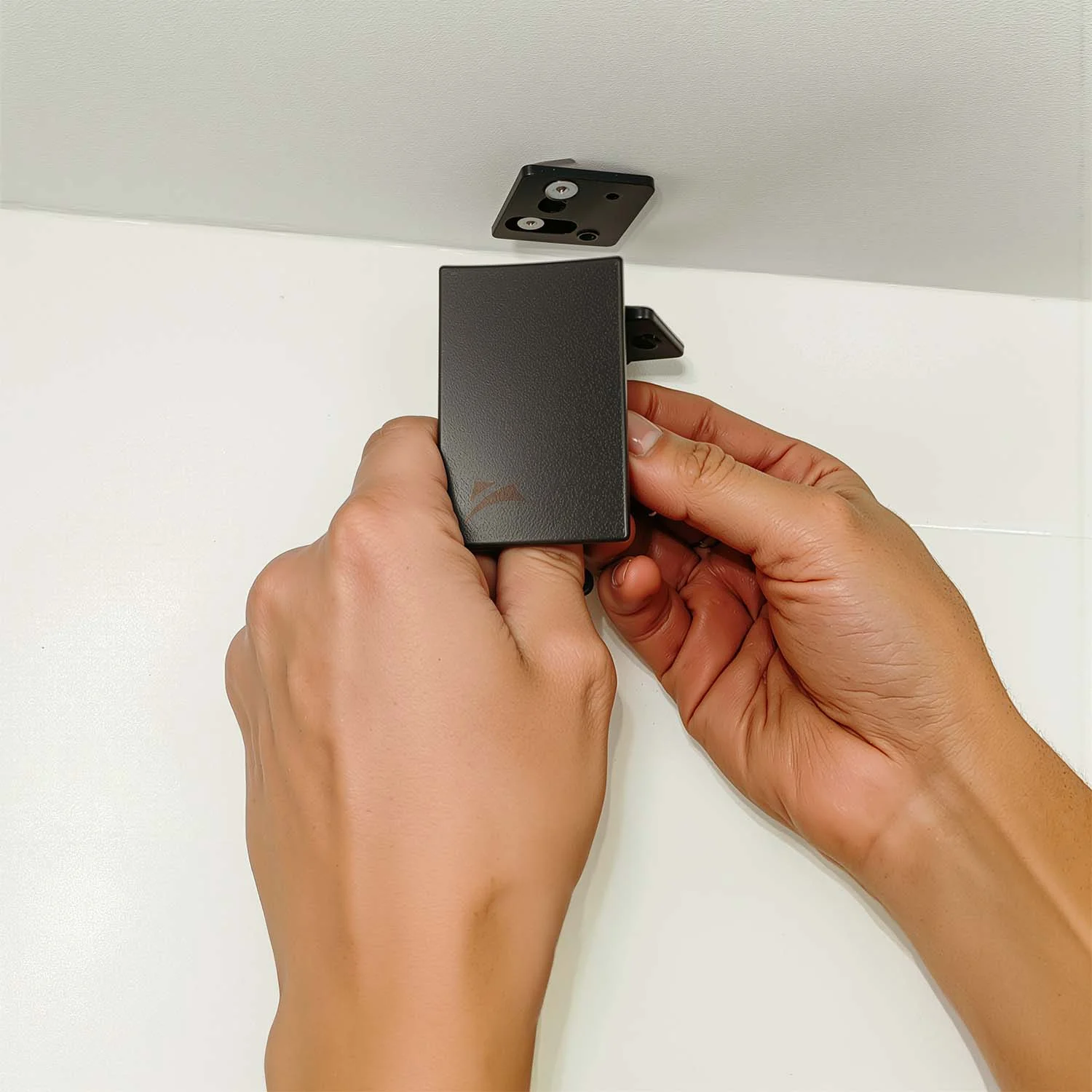 Schema Deckenmontage - Seitenansicht