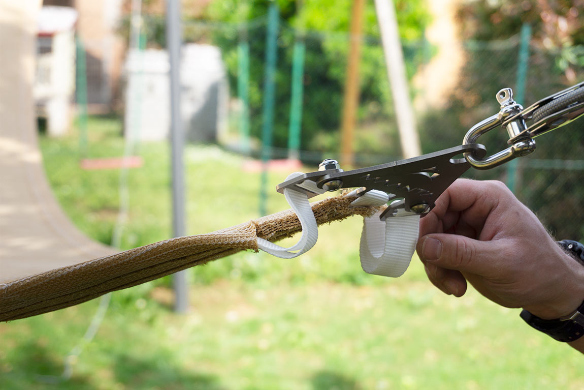einstellbare Gurtbänder Sonnensegel