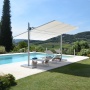 Maistra - Design-Pavillon aus Aluminium mit Faltmarkise