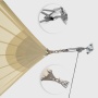 Kit Wandbefestigung Muscle x3 - Wandbefestigung mit Flaschenzug