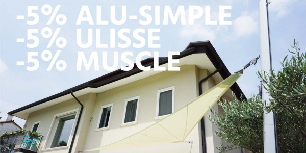 Alu-Simple, Ulisse und Muscle um 5% reduziert!